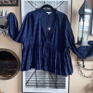 Lucky brand medium baby doll navy blue